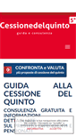 Mobile Screenshot of cessione-del-quinto.info